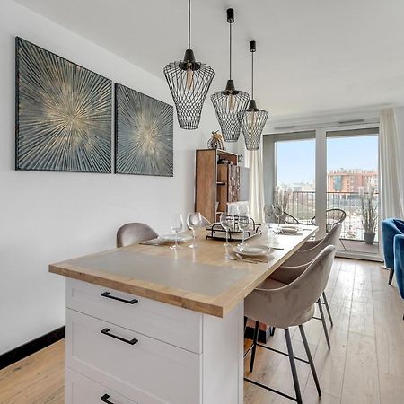 Chlebova - Riverside View Terrace, Free Parking, Gym & Kidsplay By Downtown Apartments 그단스크 외부 사진