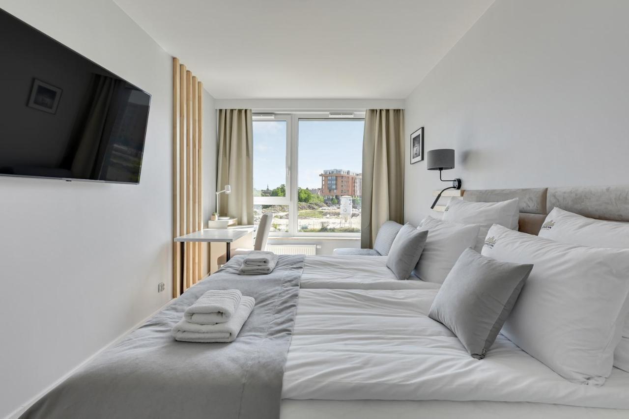 Chlebova - Riverside View Terrace, Free Parking, Gym & Kidsplay By Downtown Apartments 그단스크 외부 사진