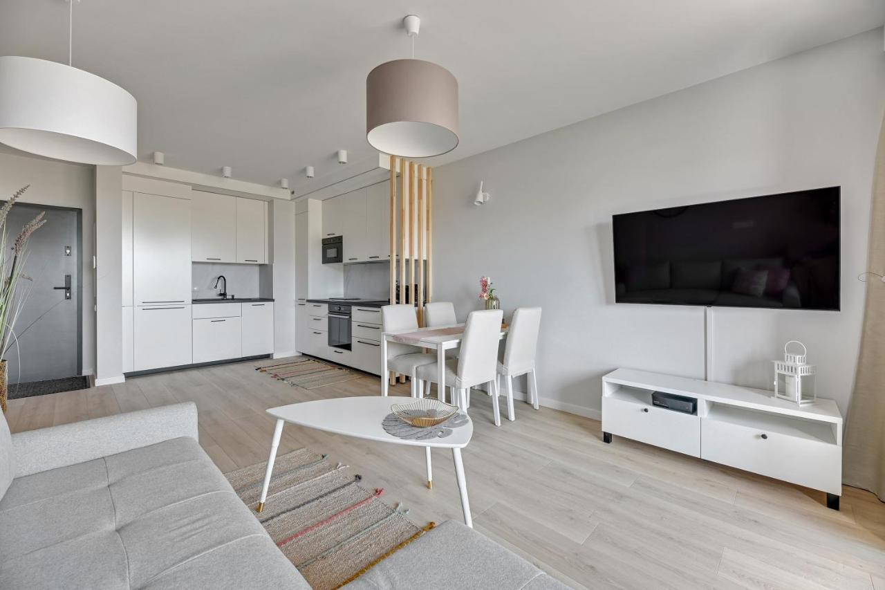 Chlebova - Riverside View Terrace, Free Parking, Gym & Kidsplay By Downtown Apartments 그단스크 외부 사진