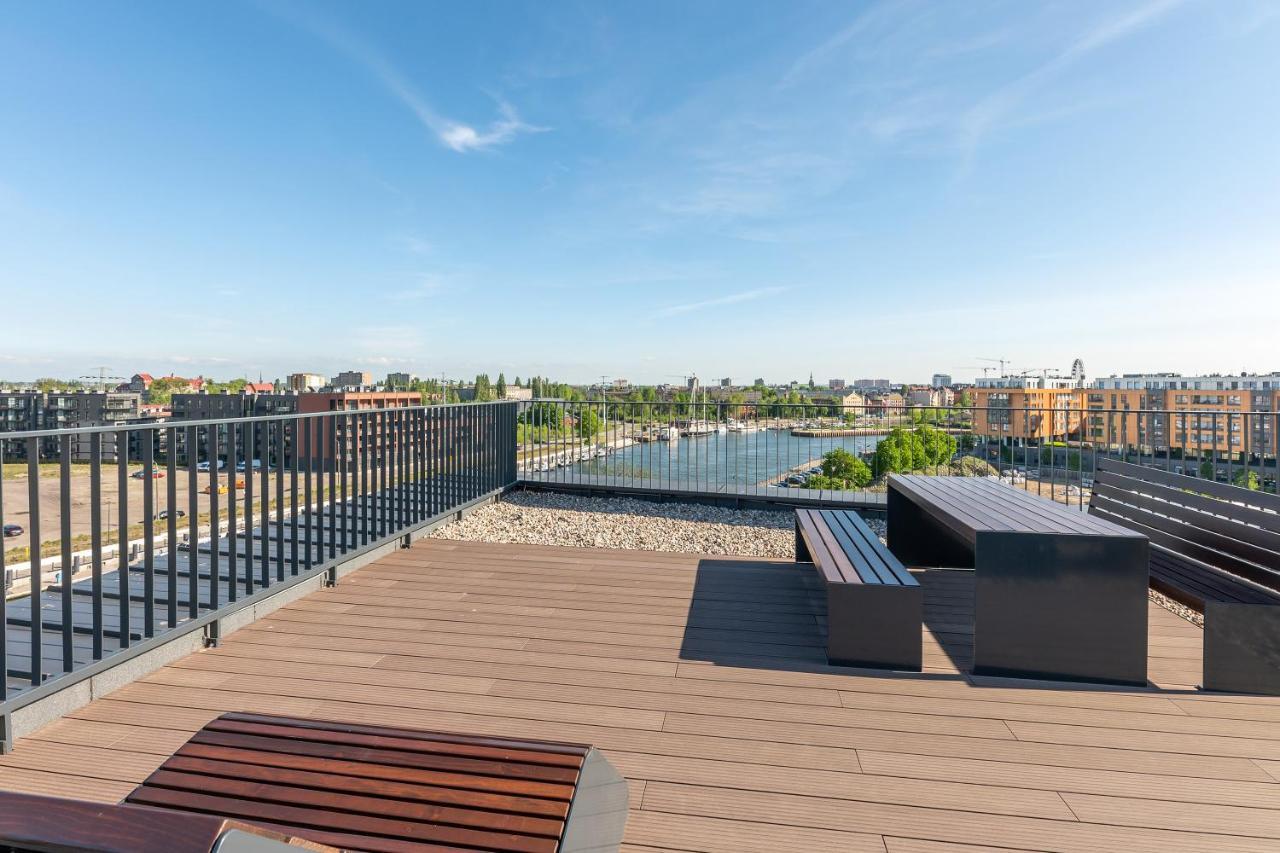 Chlebova - Riverside View Terrace, Free Parking, Gym & Kidsplay By Downtown Apartments 그단스크 외부 사진