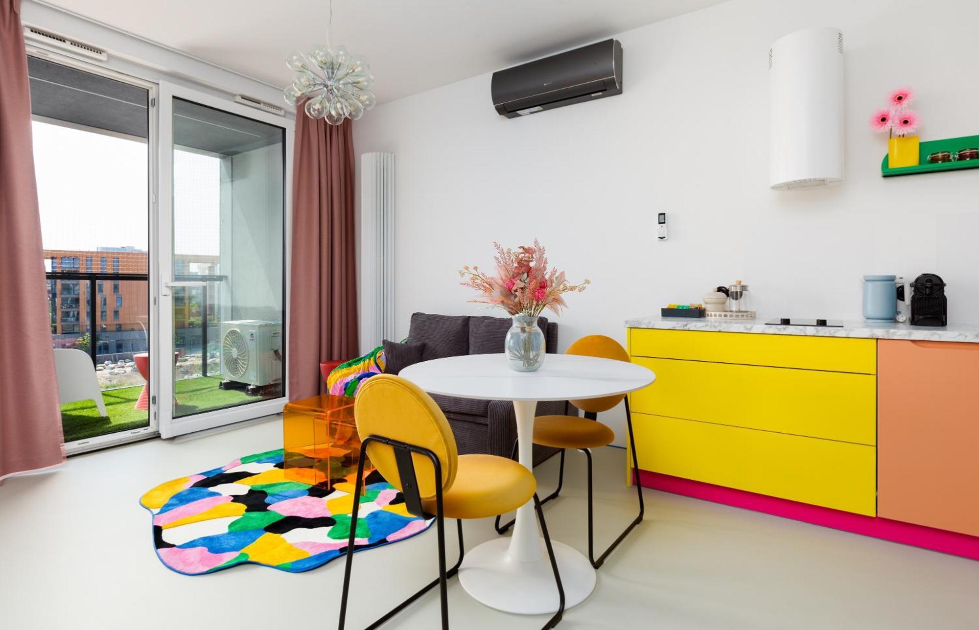 Chlebova - Riverside View Terrace, Free Parking, Gym & Kidsplay By Downtown Apartments 그단스크 객실 사진