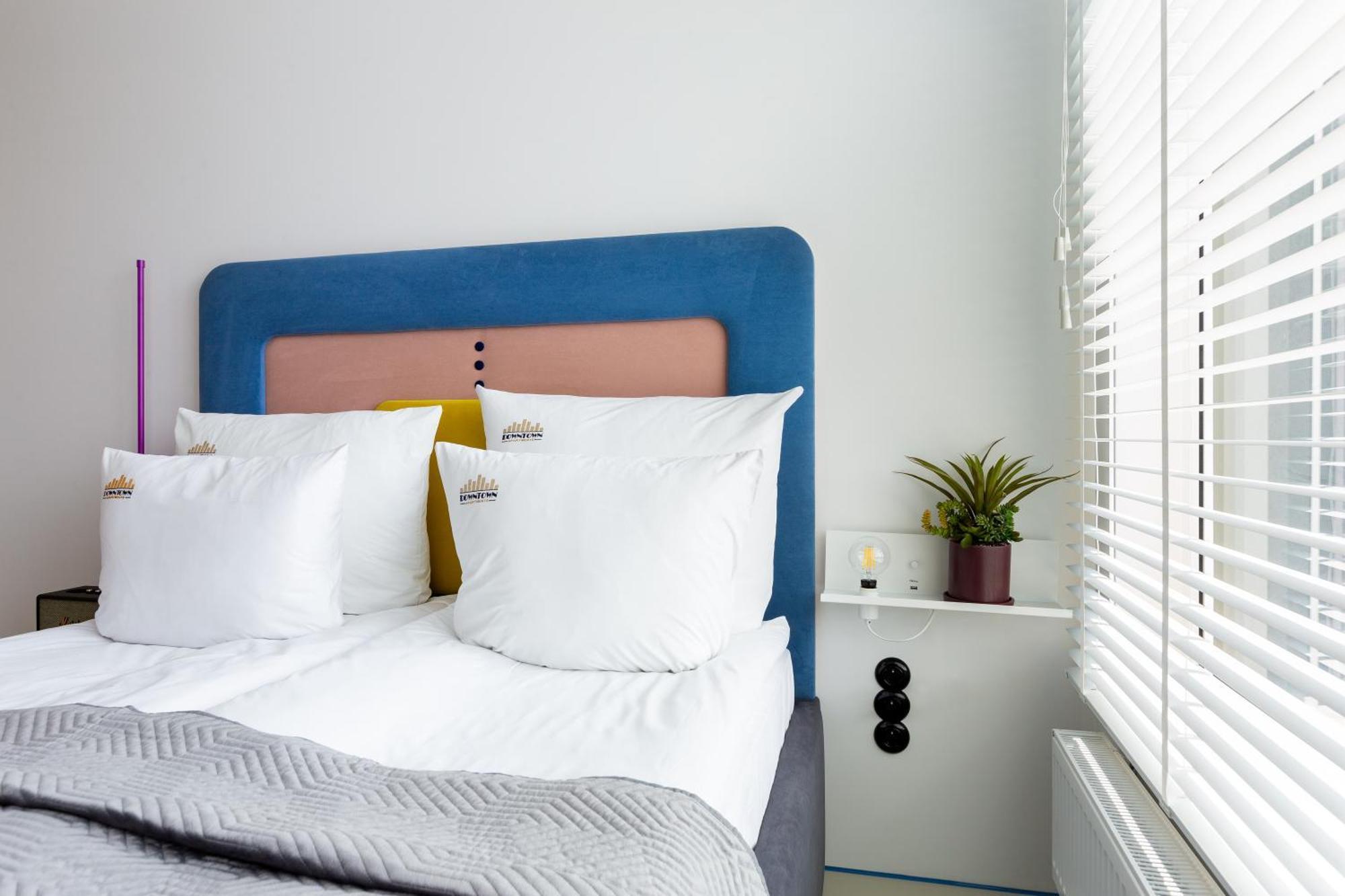 Chlebova - Riverside View Terrace, Free Parking, Gym & Kidsplay By Downtown Apartments 그단스크 객실 사진