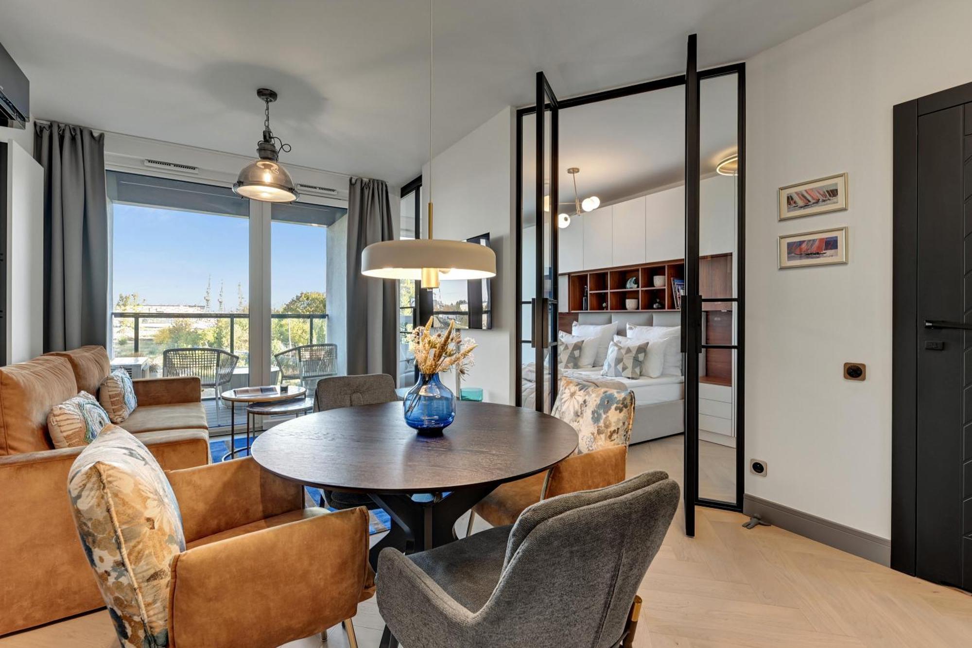Chlebova - Riverside View Terrace, Free Parking, Gym & Kidsplay By Downtown Apartments 그단스크 외부 사진