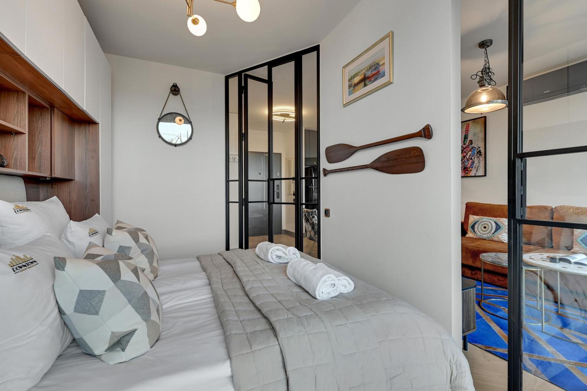 Chlebova - Riverside View Terrace, Free Parking, Gym & Kidsplay By Downtown Apartments 그단스크 외부 사진
