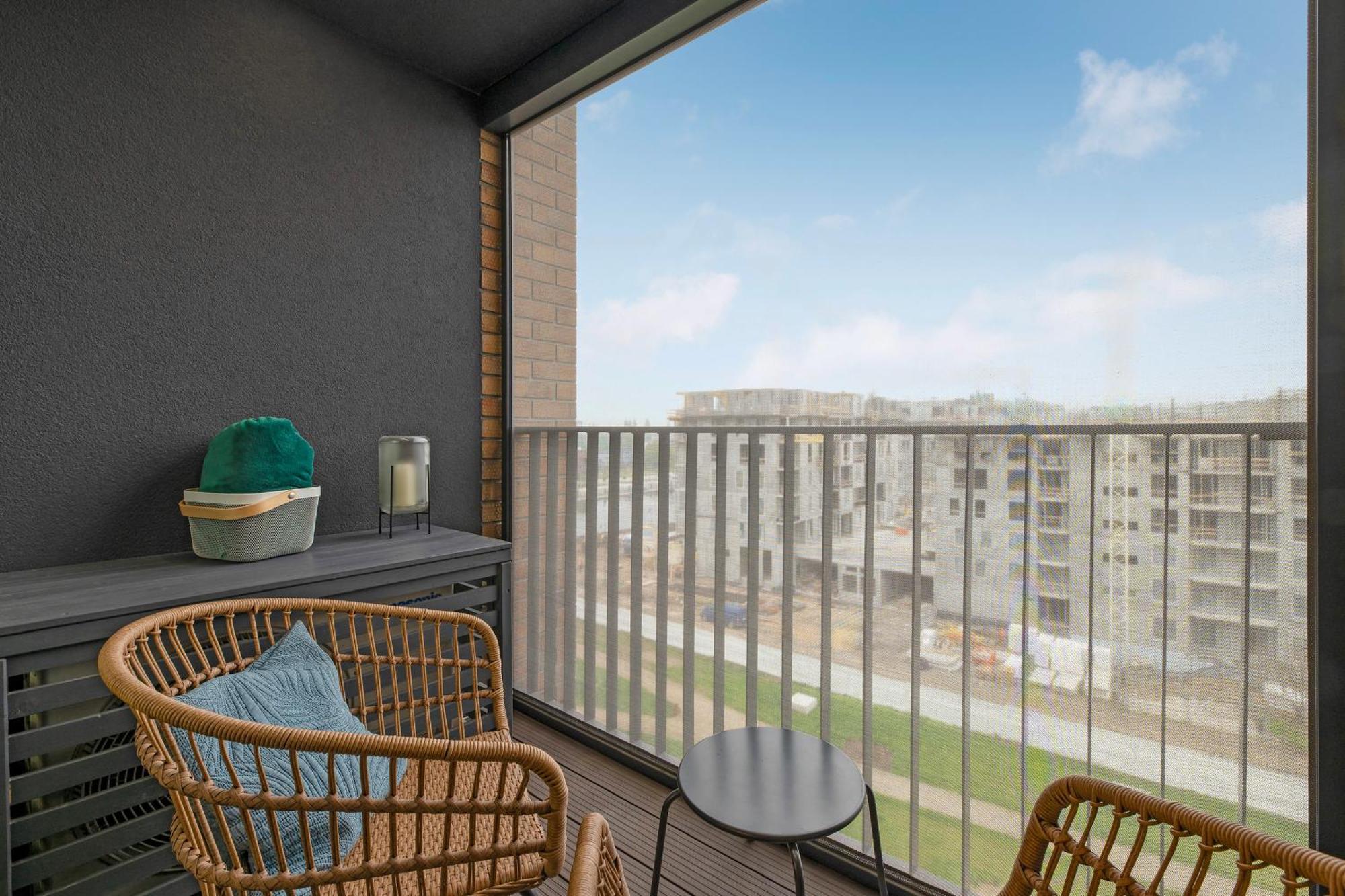Chlebova - Riverside View Terrace, Free Parking, Gym & Kidsplay By Downtown Apartments 그단스크 외부 사진
