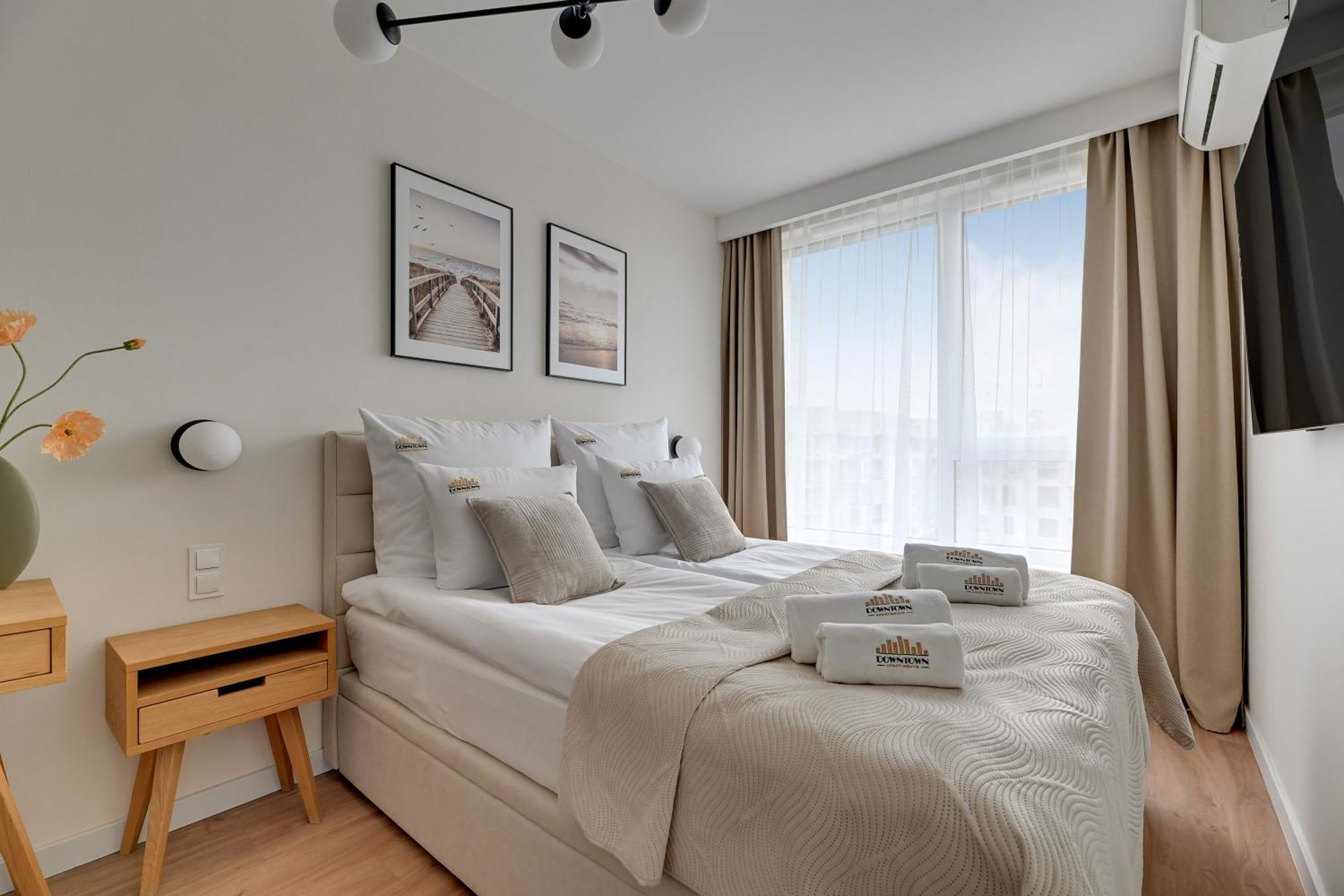 Chlebova - Riverside View Terrace, Free Parking, Gym & Kidsplay By Downtown Apartments 그단스크 외부 사진