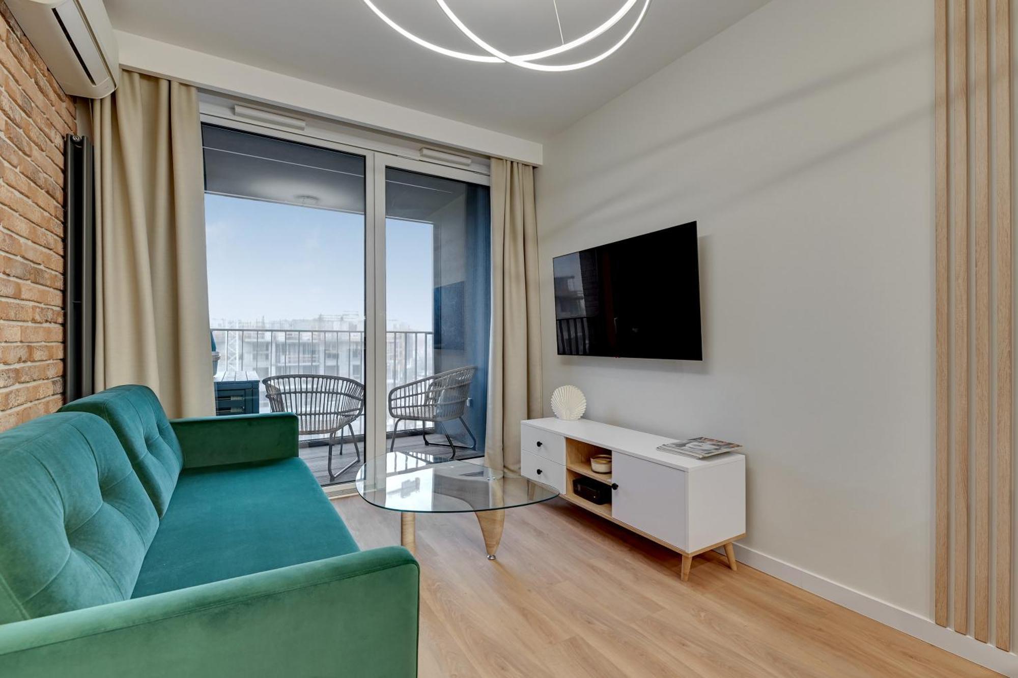 Chlebova - Riverside View Terrace, Free Parking, Gym & Kidsplay By Downtown Apartments 그단스크 외부 사진
