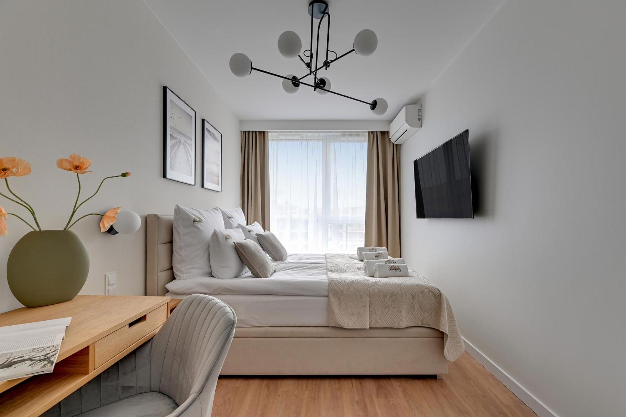Chlebova - Riverside View Terrace, Free Parking, Gym & Kidsplay By Downtown Apartments 그단스크 외부 사진